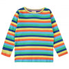 Piccalilly | Rainbow Stripe Long Sleeve T-Shirt
