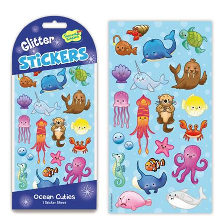 Glitter & Foil - Underwater Fun Stickers