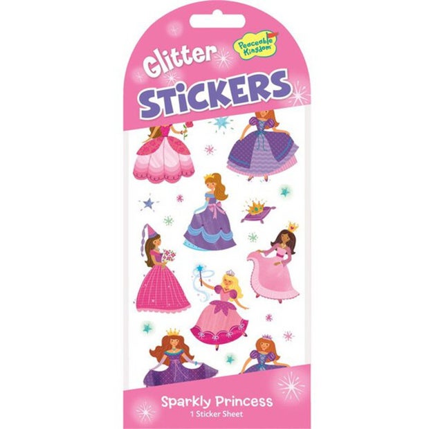 Peaceable Kingdom | Sparkly Princess Stickers