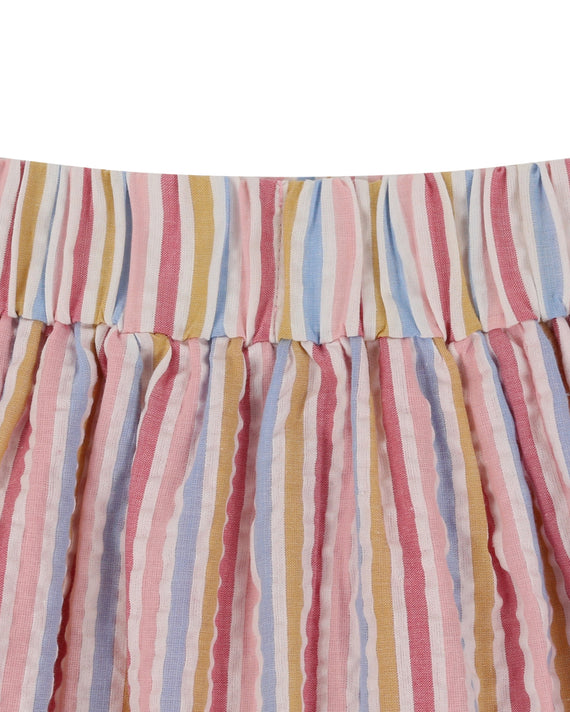Lilly + Sid | Candy Stripe Skirt